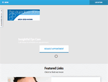 Tablet Screenshot of eyeglass-store.com